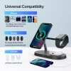 3 in 1 Wireless Charger Stand Fast Charging Station for Apple - Thumbnail Image 3