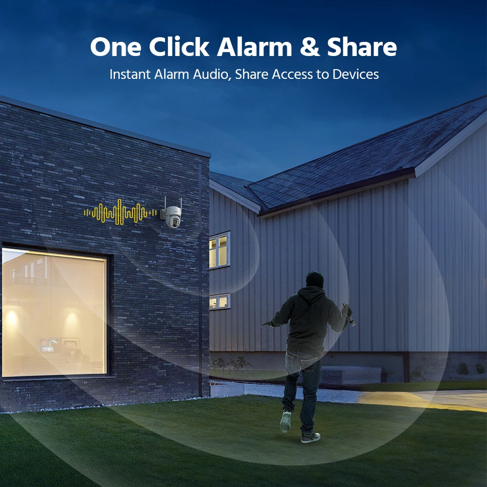 ANNKE 4MP Solar Wireless Security Camera Outdoor Waterproof - Image 8