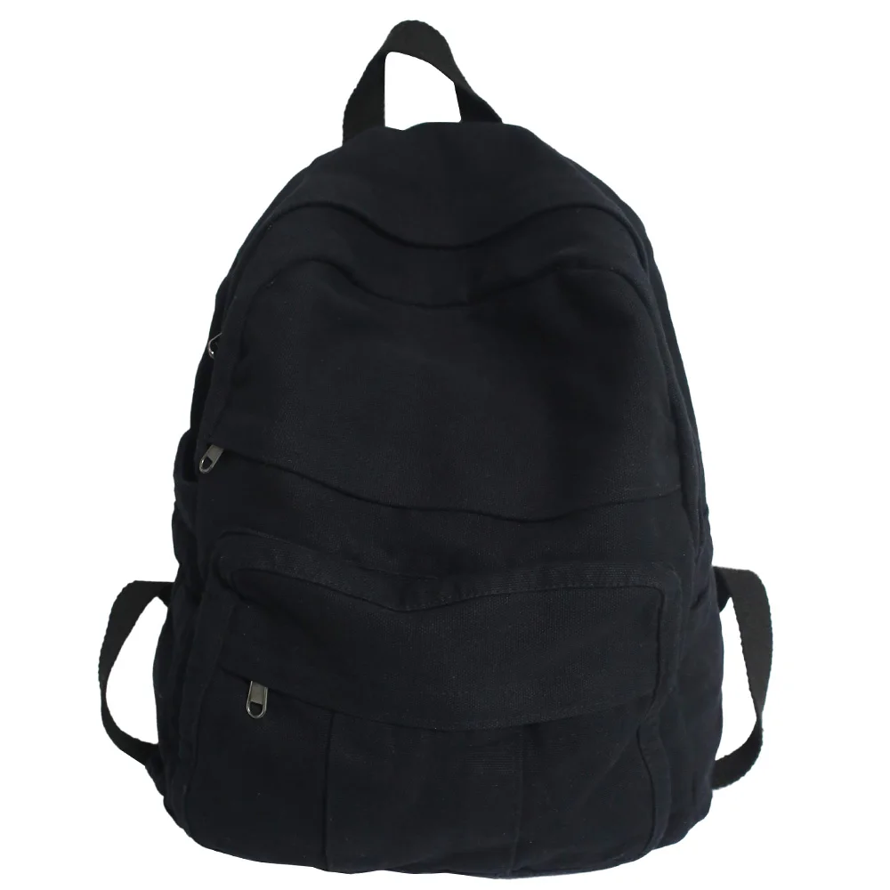 Fabric School Bag Canvas Laptop Bag - Image 8